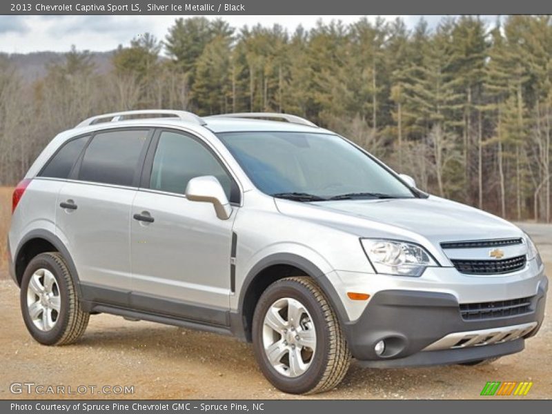 Silver Ice Metallic / Black 2013 Chevrolet Captiva Sport LS