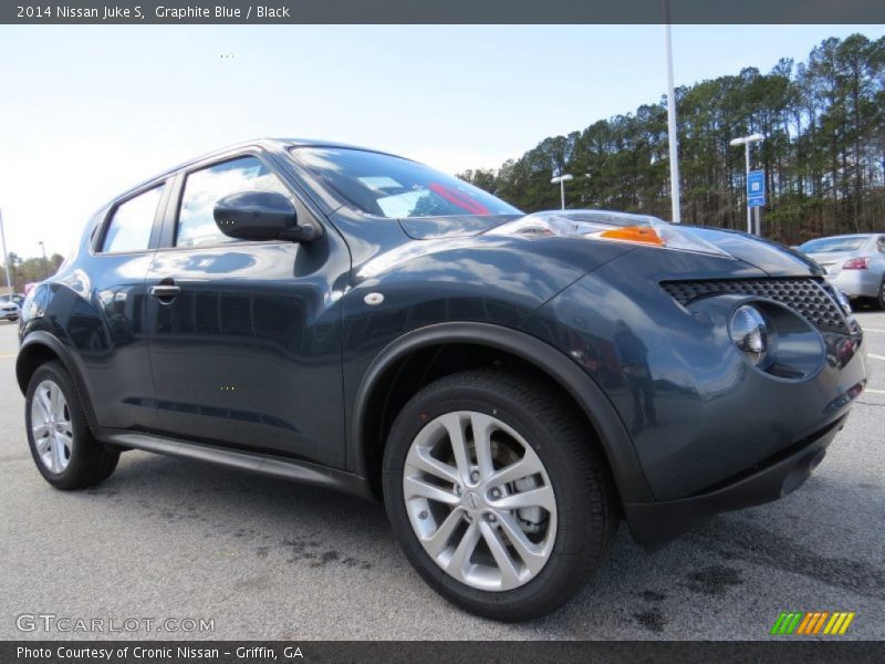 Graphite Blue / Black 2014 Nissan Juke S