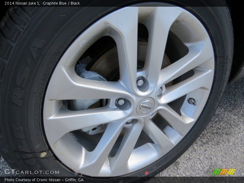 Graphite Blue / Black 2014 Nissan Juke S