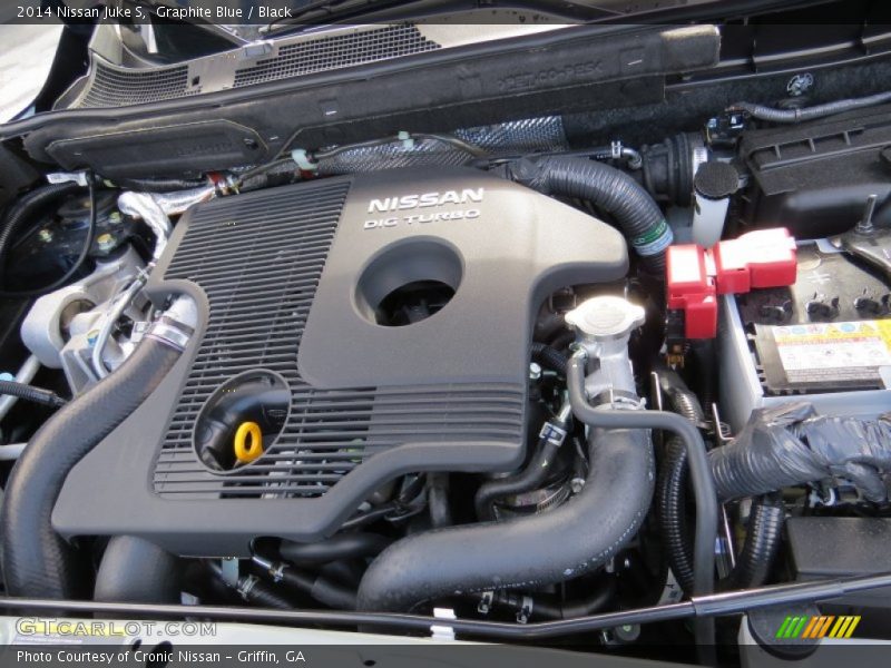 2014 Juke S Engine - 1.6 Liter DIG Turbocharged DOHC 16-Valve CVTCS 4 Cylinder