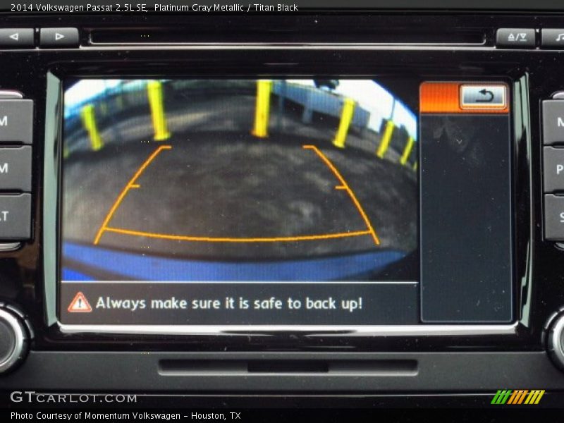 Platinum Gray Metallic / Titan Black 2014 Volkswagen Passat 2.5L SE