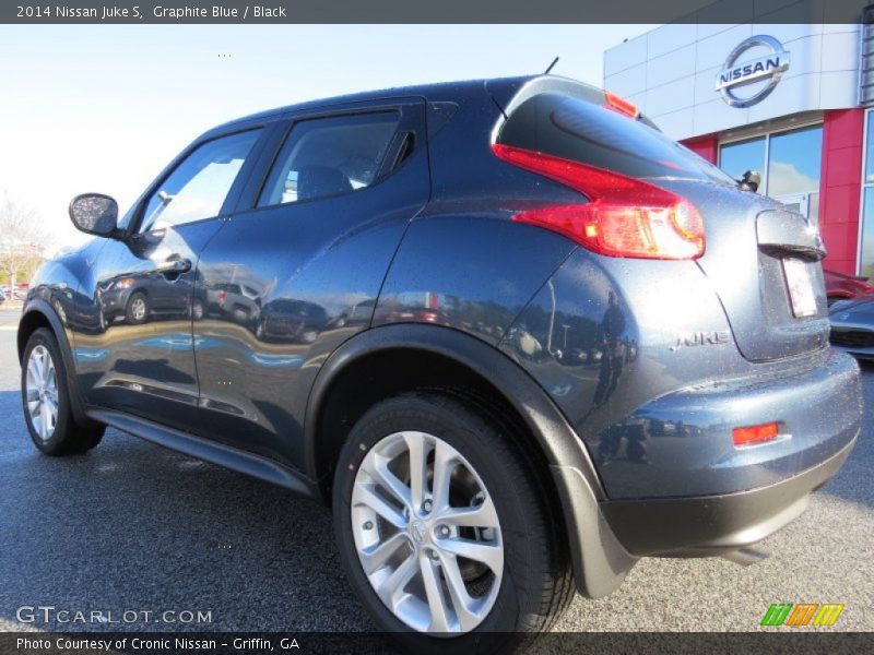 Graphite Blue / Black 2014 Nissan Juke S