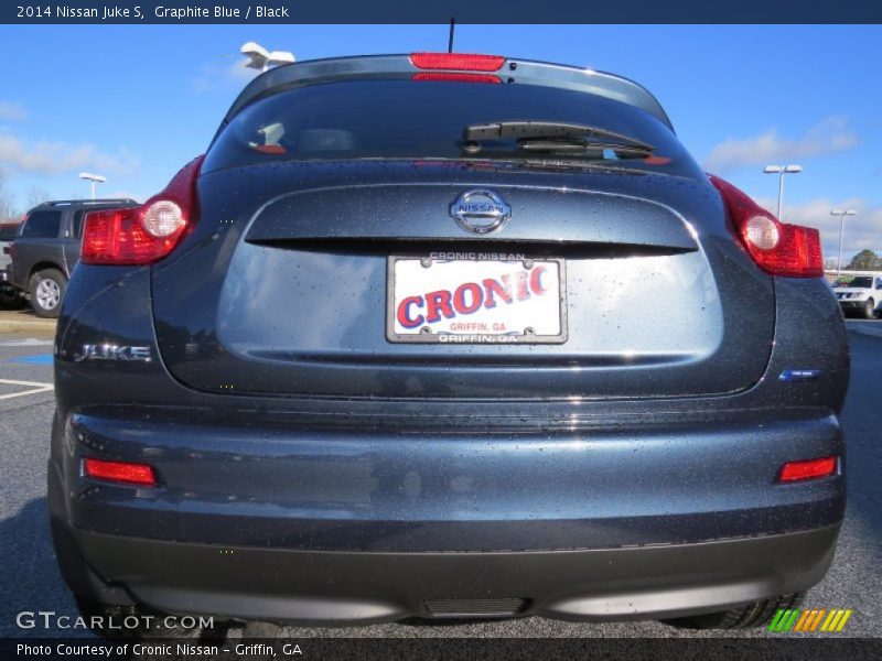 Graphite Blue / Black 2014 Nissan Juke S