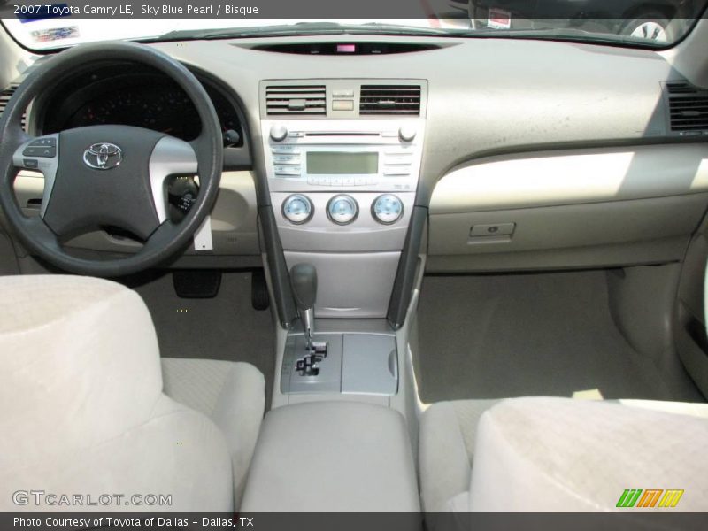 Sky Blue Pearl / Bisque 2007 Toyota Camry LE