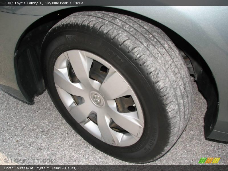 Sky Blue Pearl / Bisque 2007 Toyota Camry LE