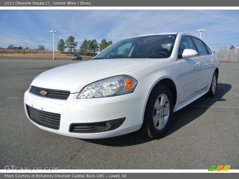 Summit White / Ebony 2011 Chevrolet Impala LT