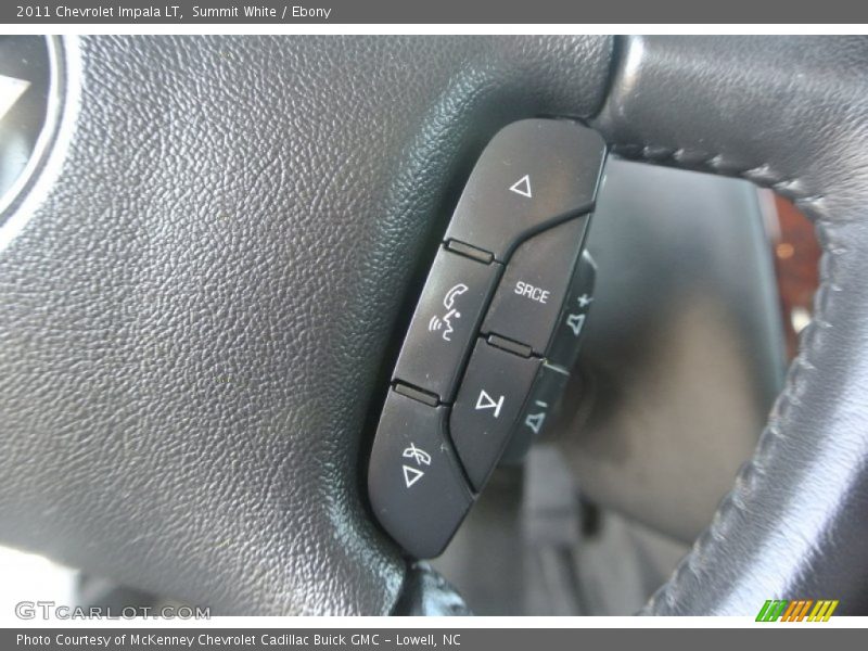 Summit White / Ebony 2011 Chevrolet Impala LT