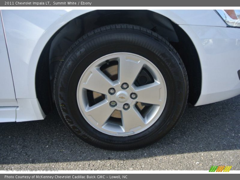 Summit White / Ebony 2011 Chevrolet Impala LT