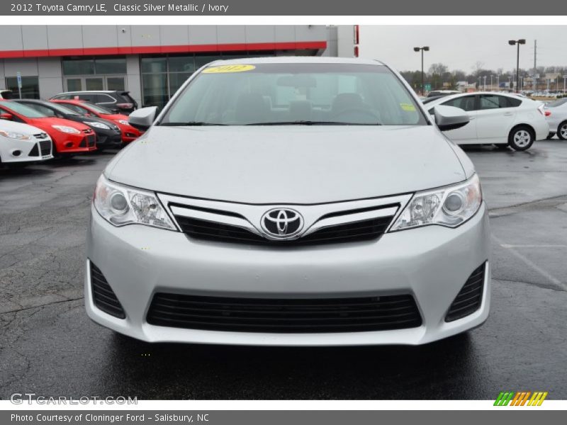 Classic Silver Metallic / Ivory 2012 Toyota Camry LE