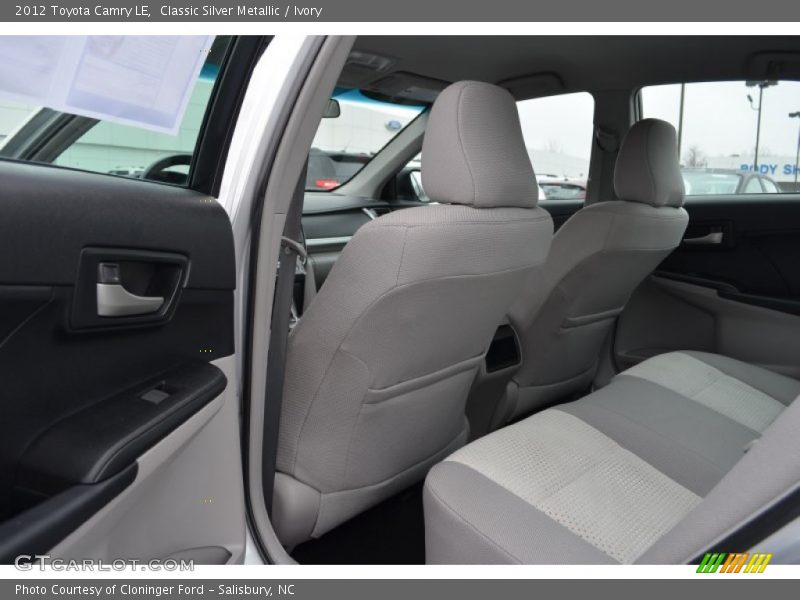 Classic Silver Metallic / Ivory 2012 Toyota Camry LE