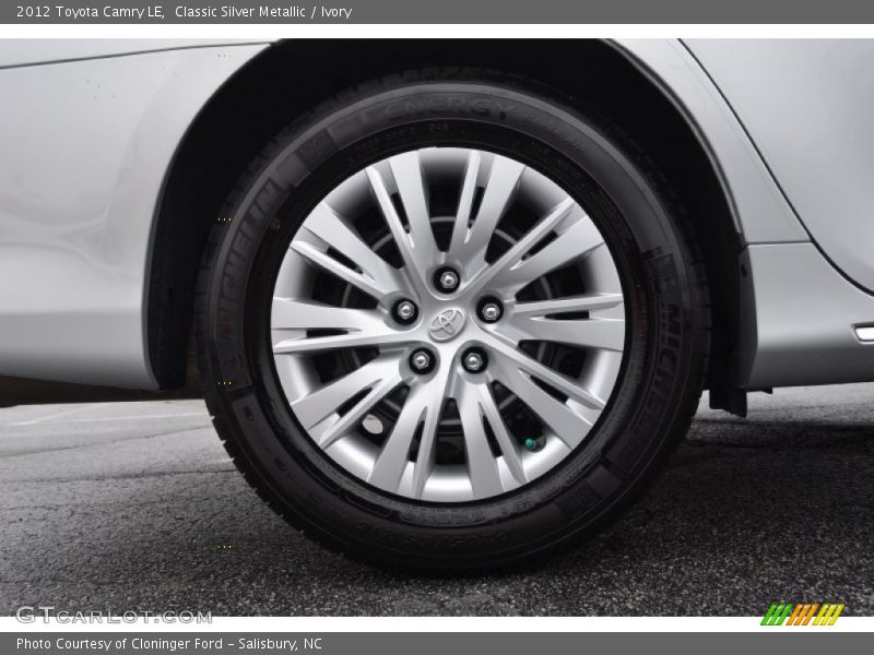 Classic Silver Metallic / Ivory 2012 Toyota Camry LE