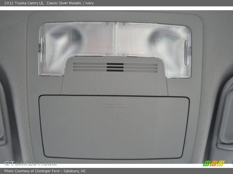 Classic Silver Metallic / Ivory 2012 Toyota Camry LE