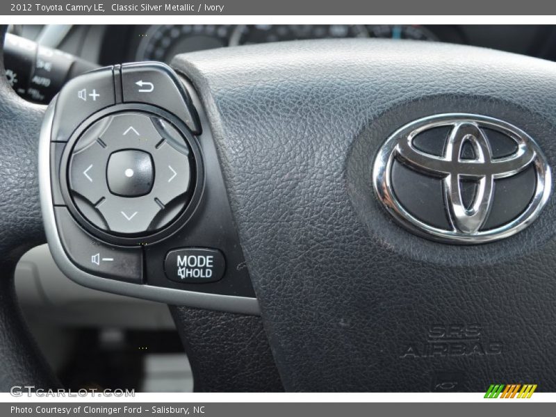 Classic Silver Metallic / Ivory 2012 Toyota Camry LE