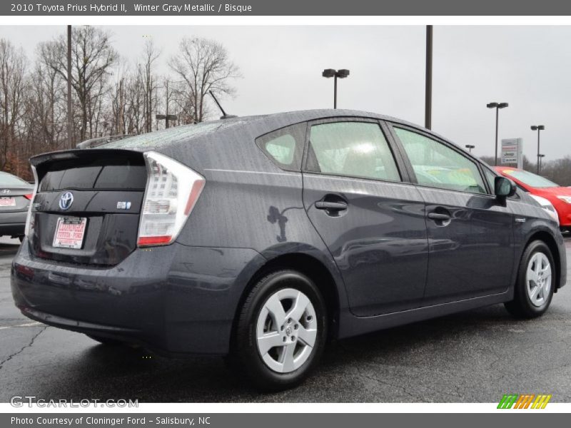 Winter Gray Metallic / Bisque 2010 Toyota Prius Hybrid II