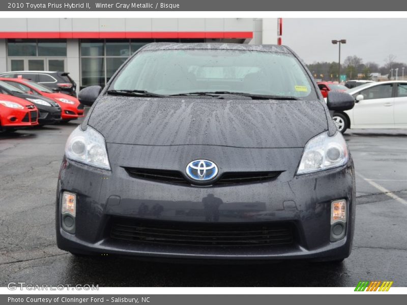 Winter Gray Metallic / Bisque 2010 Toyota Prius Hybrid II