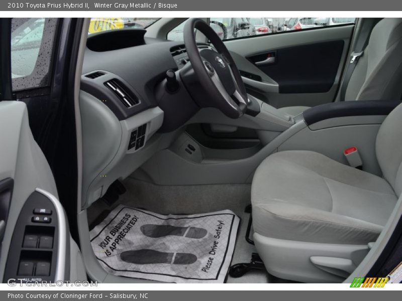 Winter Gray Metallic / Bisque 2010 Toyota Prius Hybrid II