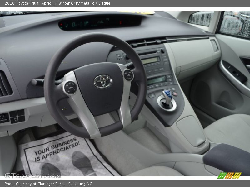 Bisque Interior - 2010 Prius Hybrid II 