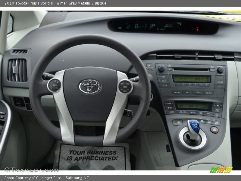 Dashboard of 2010 Prius Hybrid II