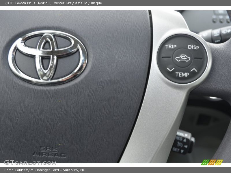 Winter Gray Metallic / Bisque 2010 Toyota Prius Hybrid II