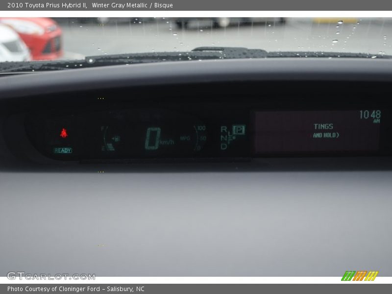 Winter Gray Metallic / Bisque 2010 Toyota Prius Hybrid II