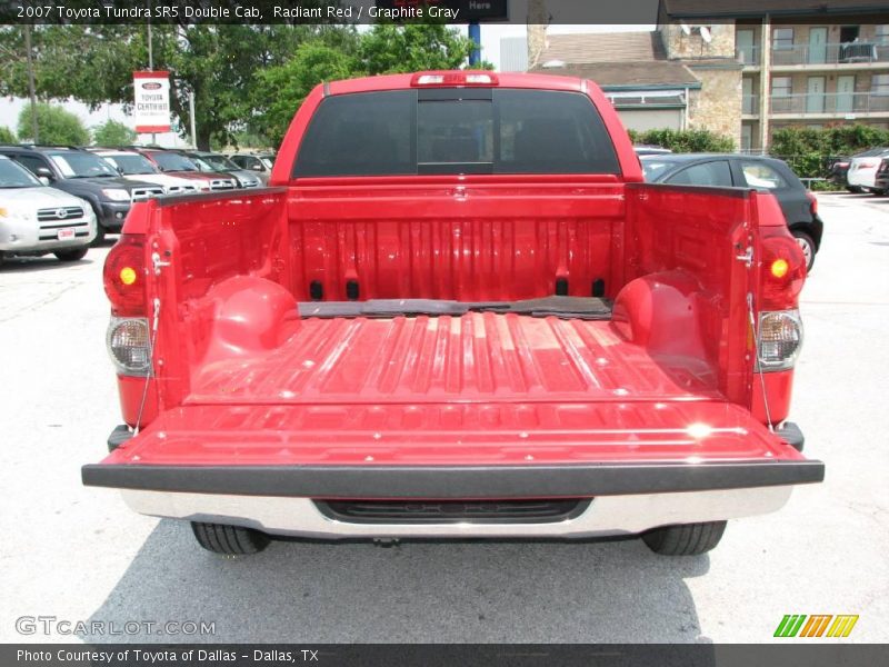 Radiant Red / Graphite Gray 2007 Toyota Tundra SR5 Double Cab