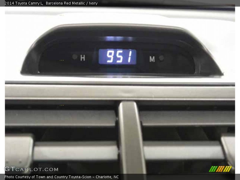 Barcelona Red Metallic / Ivory 2014 Toyota Camry L