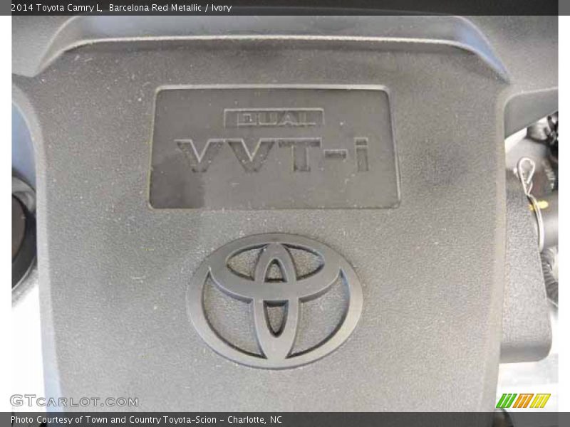 Barcelona Red Metallic / Ivory 2014 Toyota Camry L