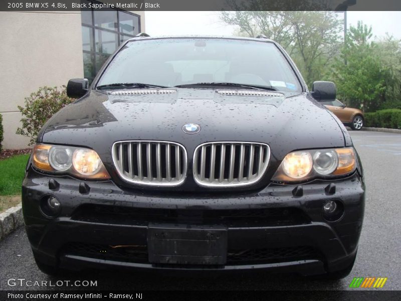Black Sapphire Metallic / Black 2005 BMW X5 4.8is
