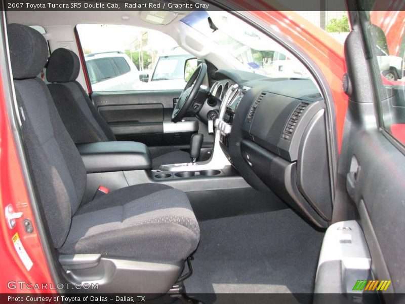 Radiant Red / Graphite Gray 2007 Toyota Tundra SR5 Double Cab