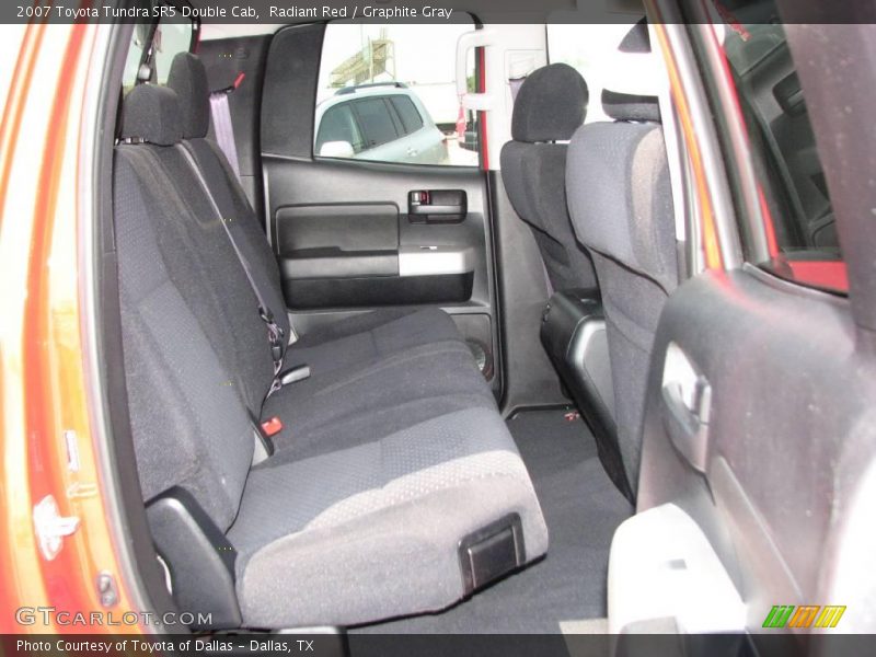 Radiant Red / Graphite Gray 2007 Toyota Tundra SR5 Double Cab