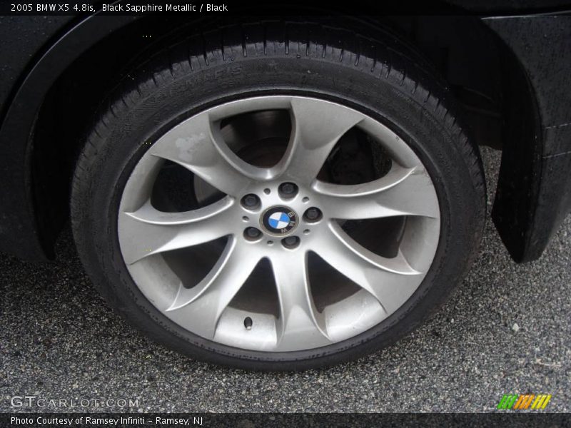 Black Sapphire Metallic / Black 2005 BMW X5 4.8is