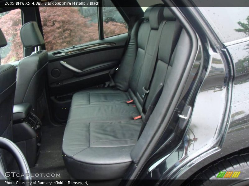 Black Sapphire Metallic / Black 2005 BMW X5 4.8is