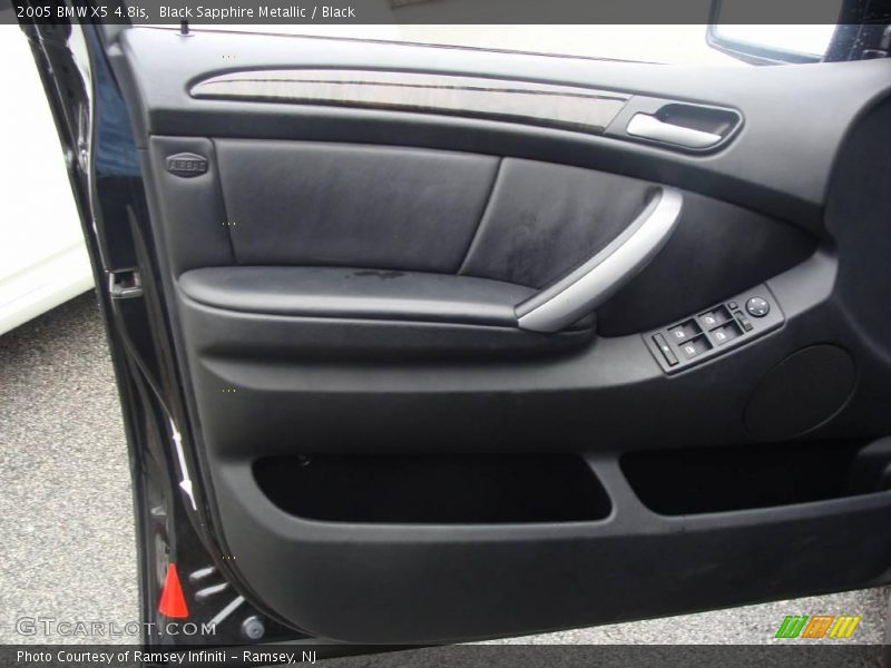 Black Sapphire Metallic / Black 2005 BMW X5 4.8is