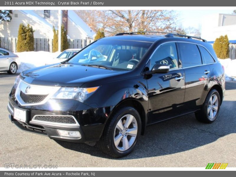 Crystal Black Pearl / Ebony 2011 Acura MDX Technology