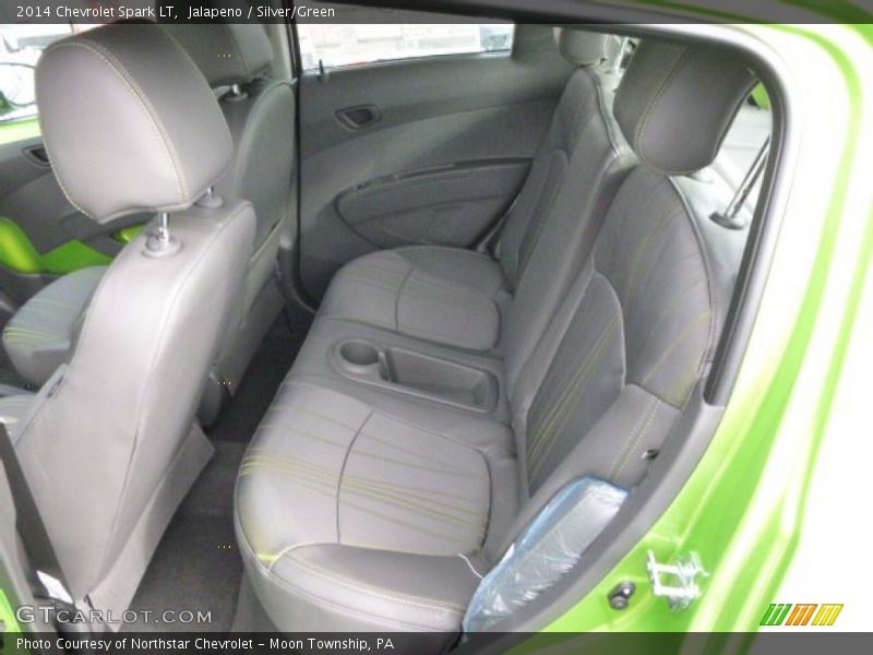 Rear Seat of 2014 Spark LT