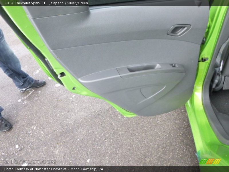 Jalapeno / Silver/Green 2014 Chevrolet Spark LT