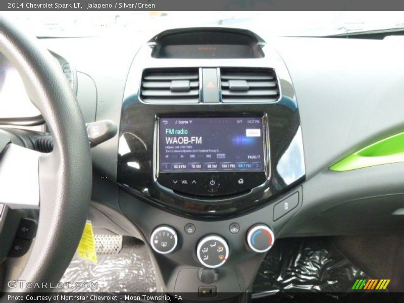 Jalapeno / Silver/Green 2014 Chevrolet Spark LT