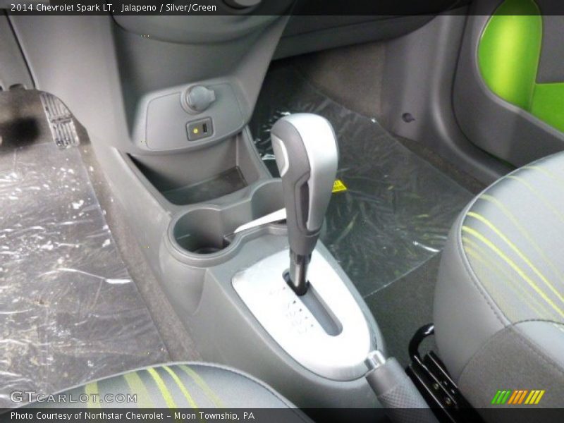 Jalapeno / Silver/Green 2014 Chevrolet Spark LT