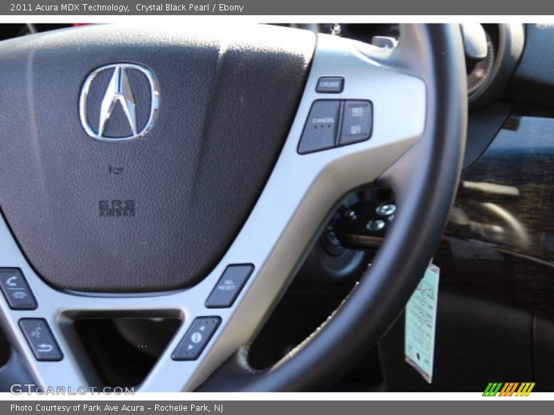 Crystal Black Pearl / Ebony 2011 Acura MDX Technology