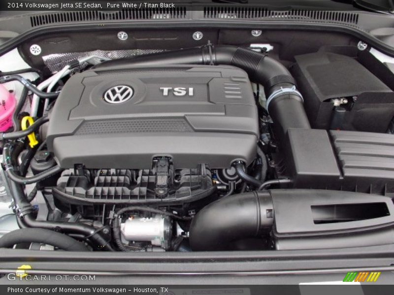 Pure White / Titan Black 2014 Volkswagen Jetta SE Sedan