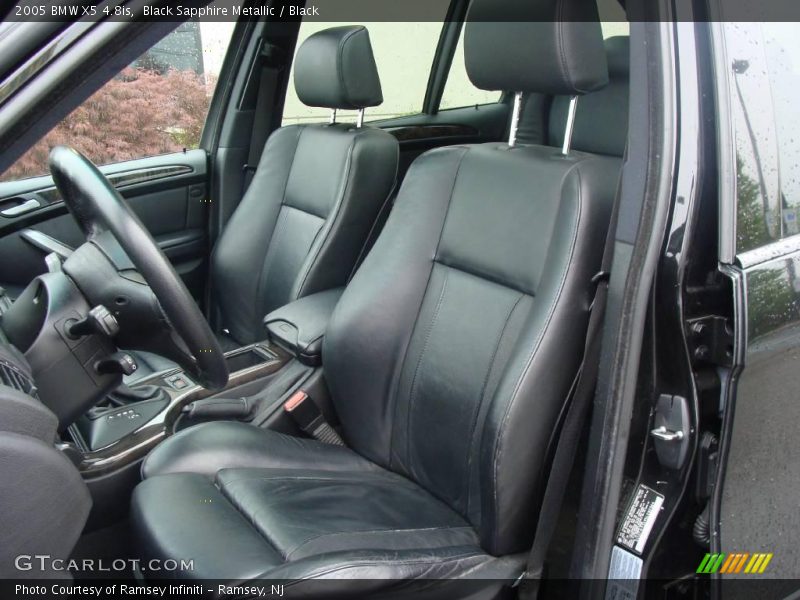 Black Sapphire Metallic / Black 2005 BMW X5 4.8is