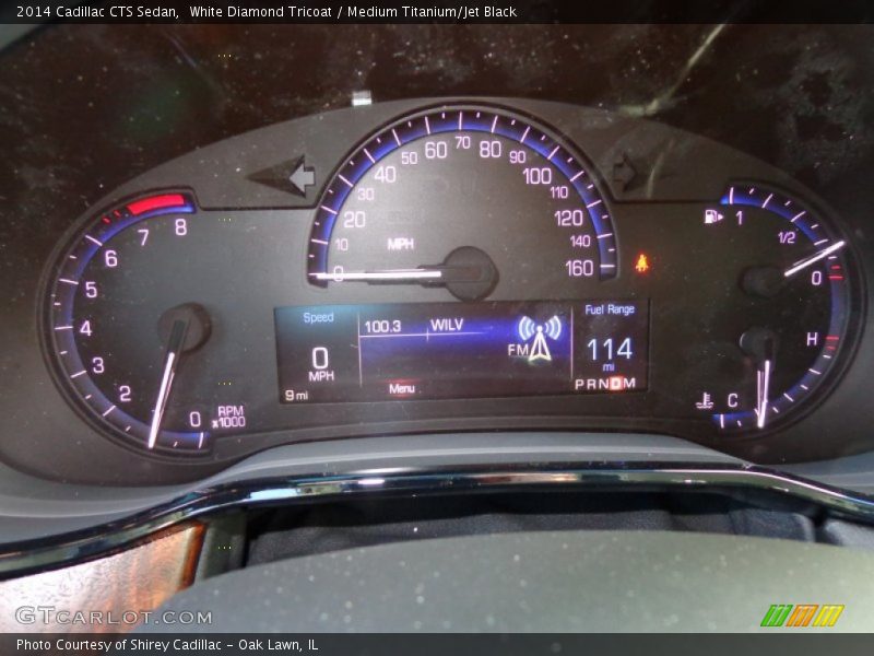  2014 CTS Sedan Sedan Gauges
