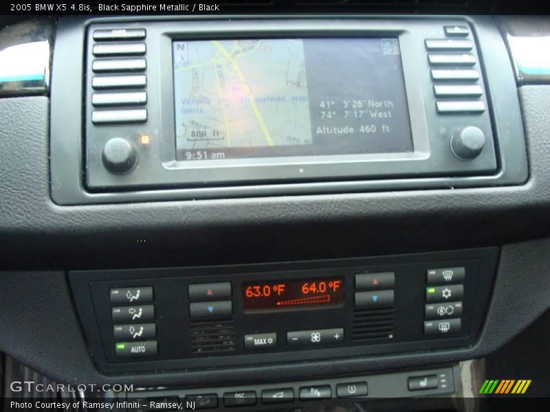 Black Sapphire Metallic / Black 2005 BMW X5 4.8is