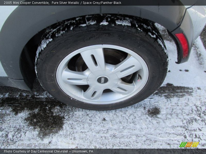 Pure Silver Metallic / Space Grey/Panther Black 2005 Mini Cooper Convertible