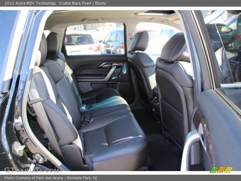 Crystal Black Pearl / Ebony 2011 Acura MDX Technology