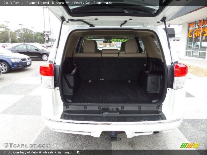 Blizzard White Pearl / Sand Beige Leather 2013 Toyota 4Runner Limited