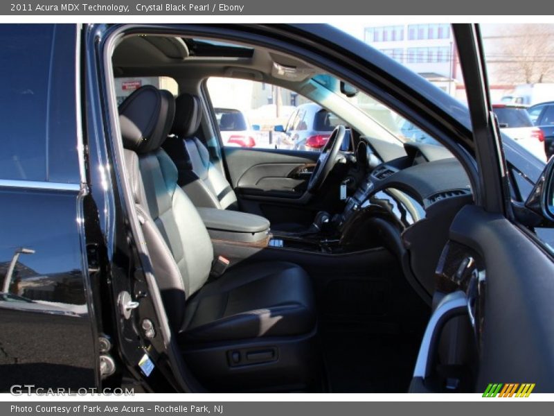 Crystal Black Pearl / Ebony 2011 Acura MDX Technology