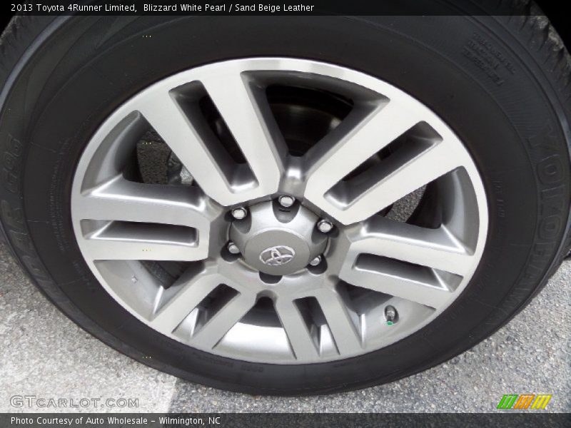 Blizzard White Pearl / Sand Beige Leather 2013 Toyota 4Runner Limited