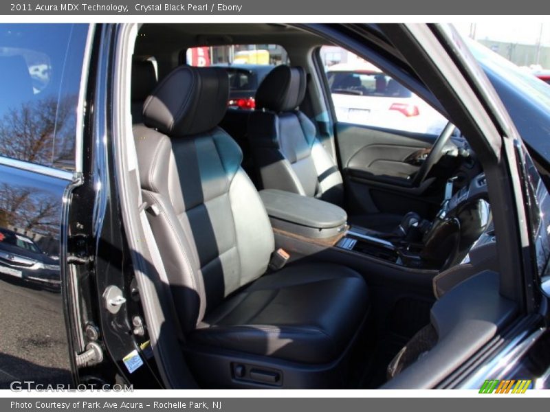 Crystal Black Pearl / Ebony 2011 Acura MDX Technology