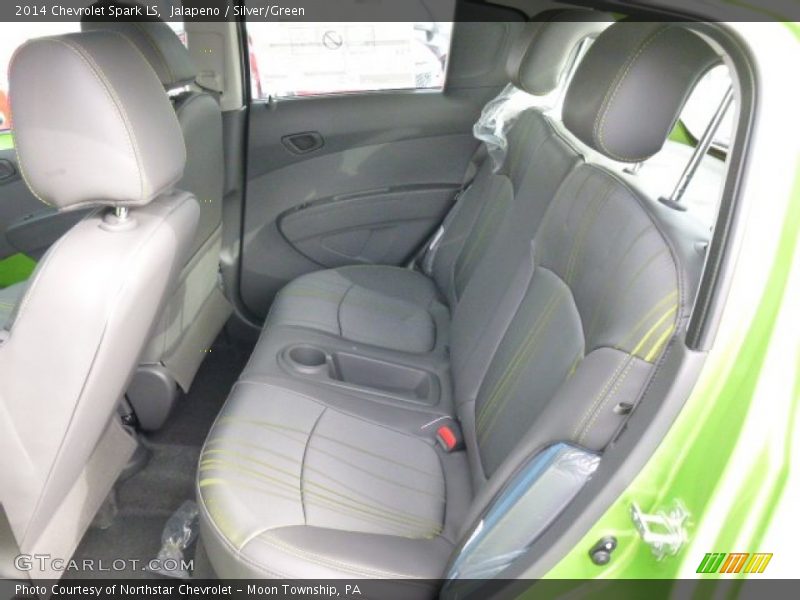 Jalapeno / Silver/Green 2014 Chevrolet Spark LS